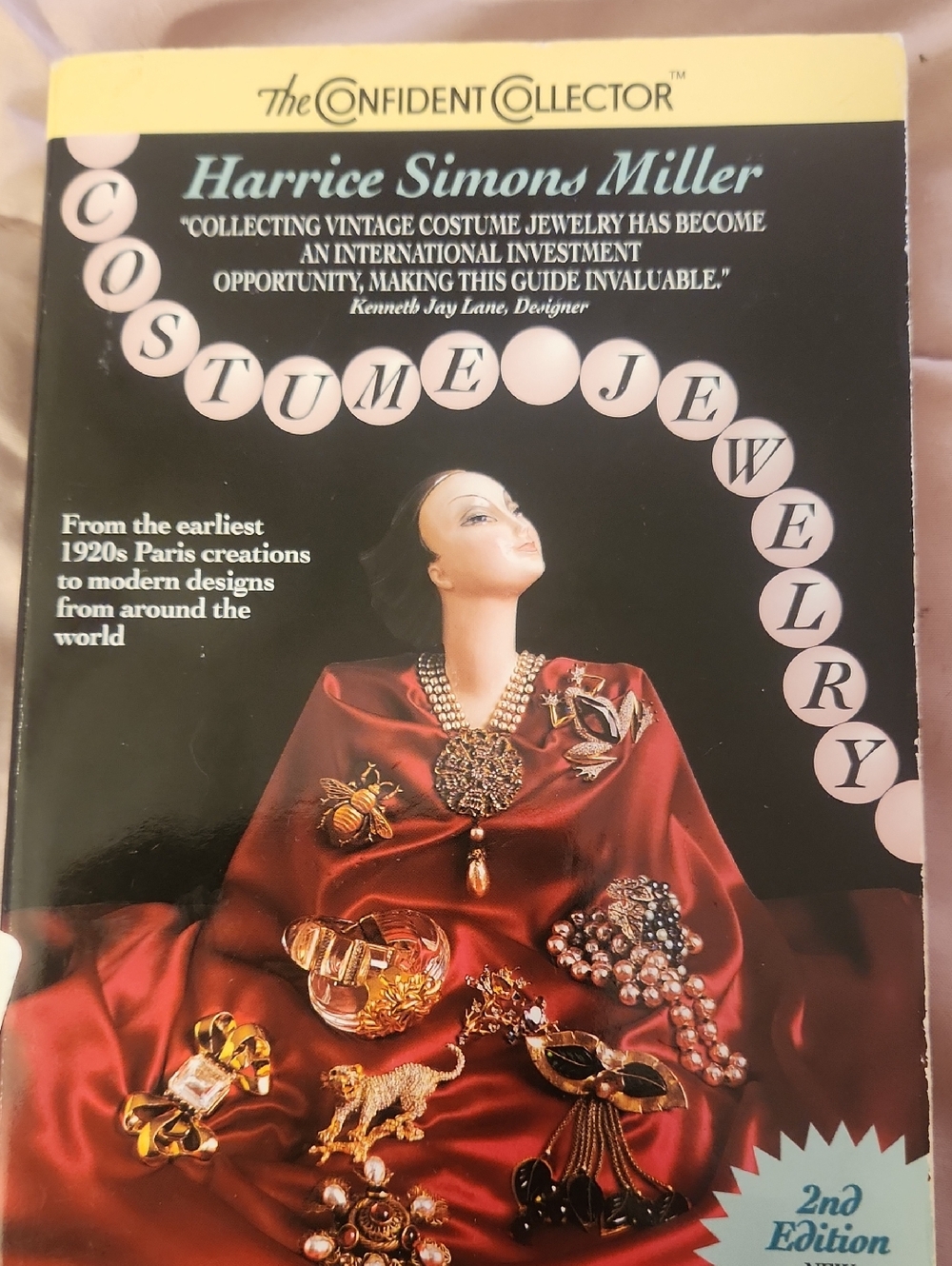 The confident collector collecting vintage costume jewelry